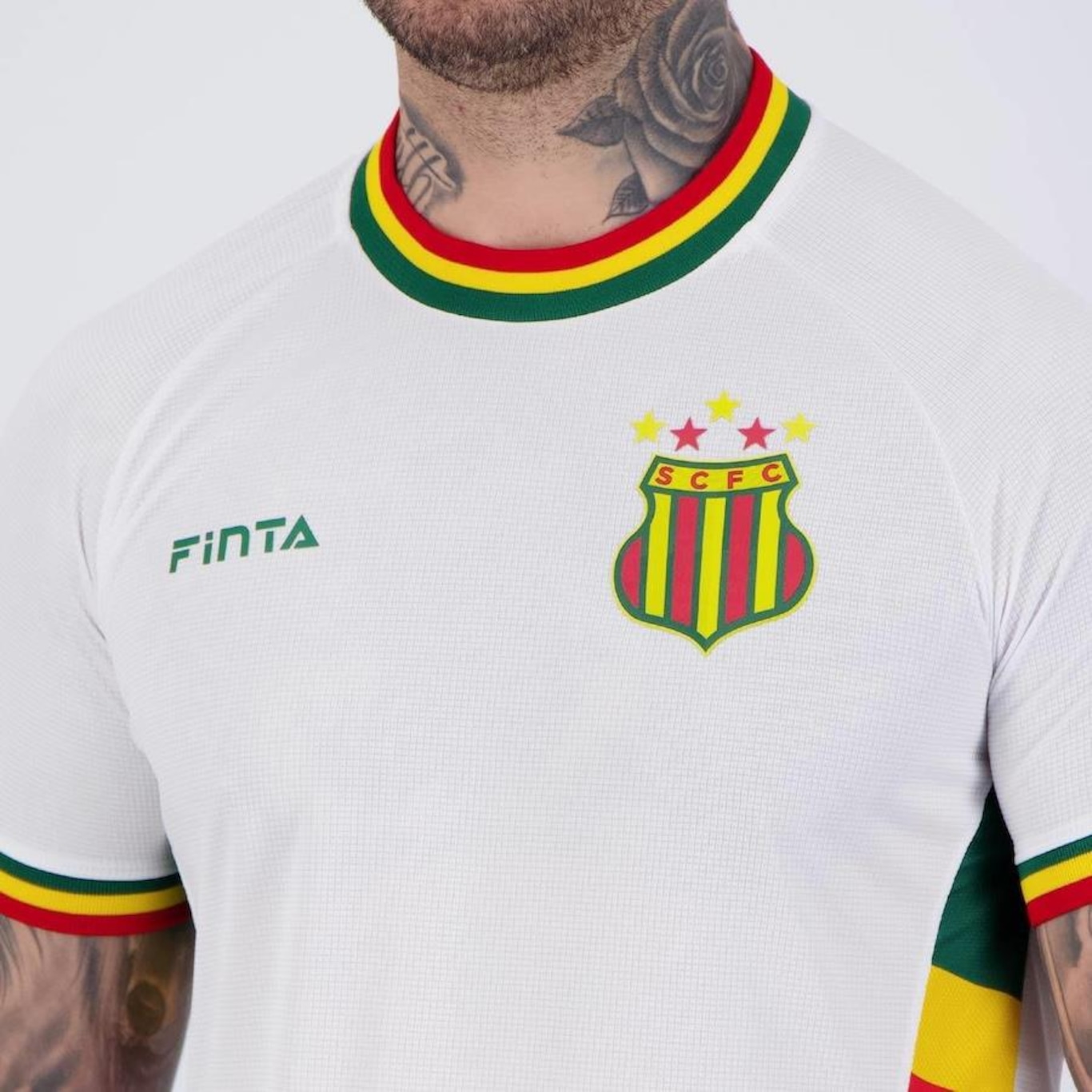 Camisa Finta Sampaio Corrêa Ii 2024 - Masculina - Foto 5