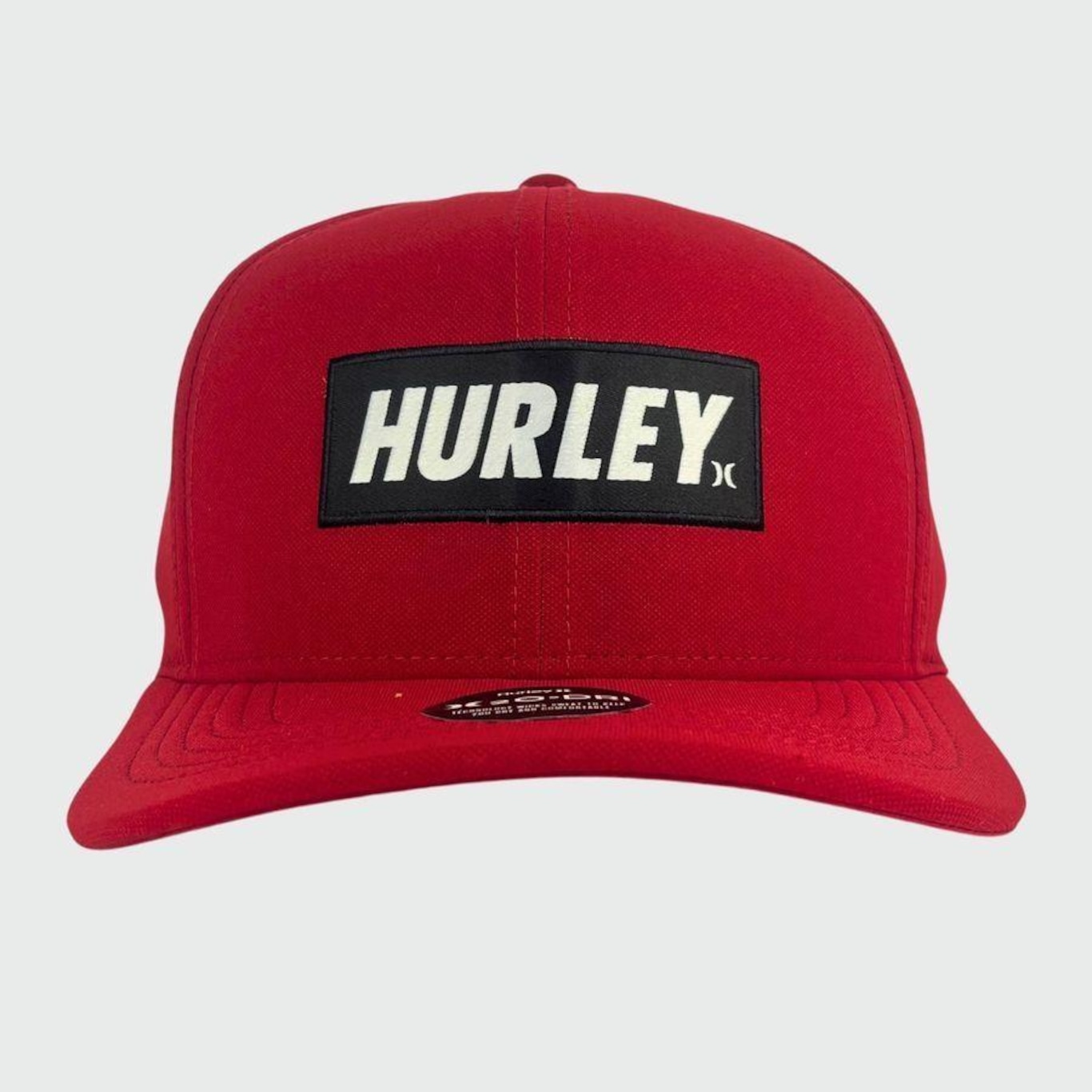 Boné Aba Curva Hurley Label - Snapback - Adulto - Foto 3