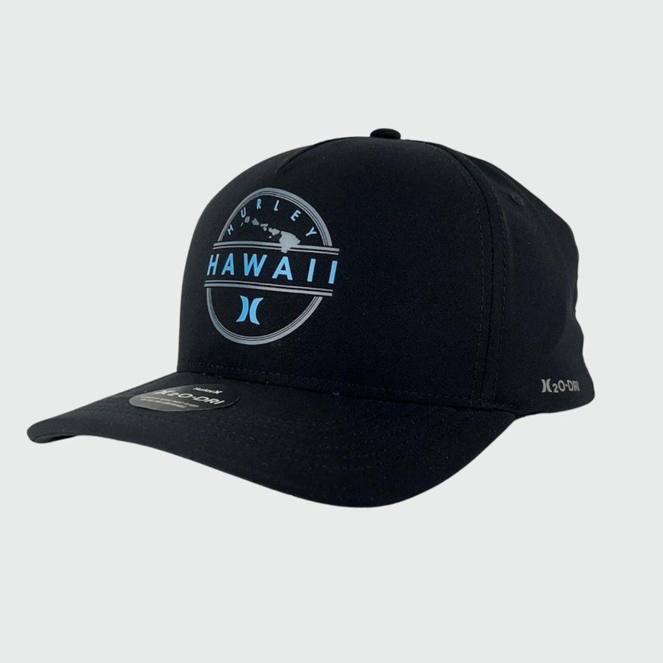 Boné Aba Curva Hurley Hawaii - Snapback - Adulto - Foto 1