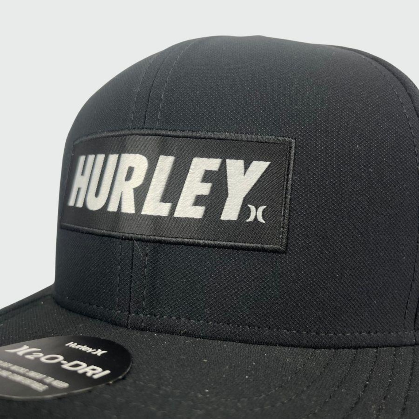 Boné Aba Curva Hurley Label - Snapback - Adulto - Foto 2