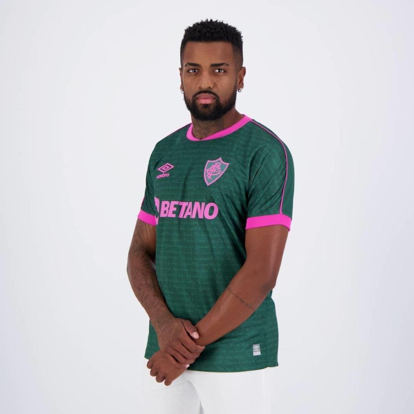 Camisa Umbro Fluminense Iii 2023 Jogador - Masculina - Foto 3