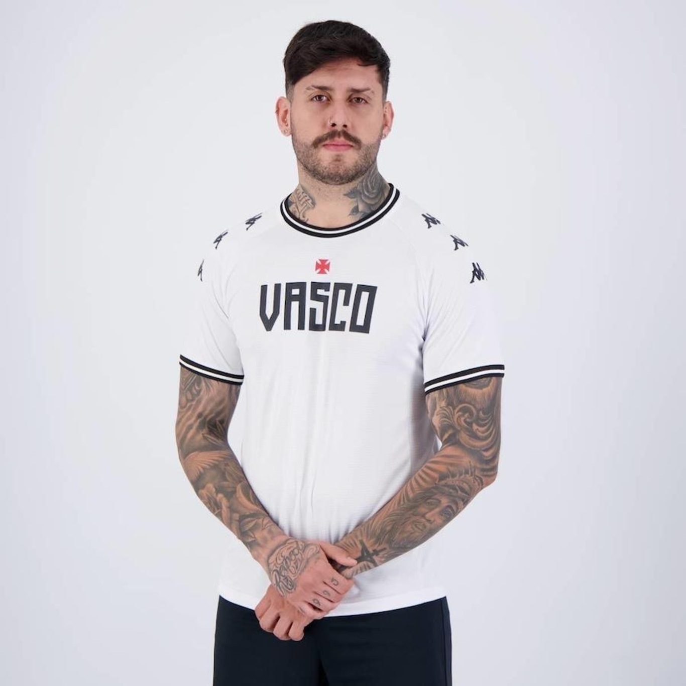 Camisa do Vasco 2024 Kappa Supporter - Masculina - Foto 3