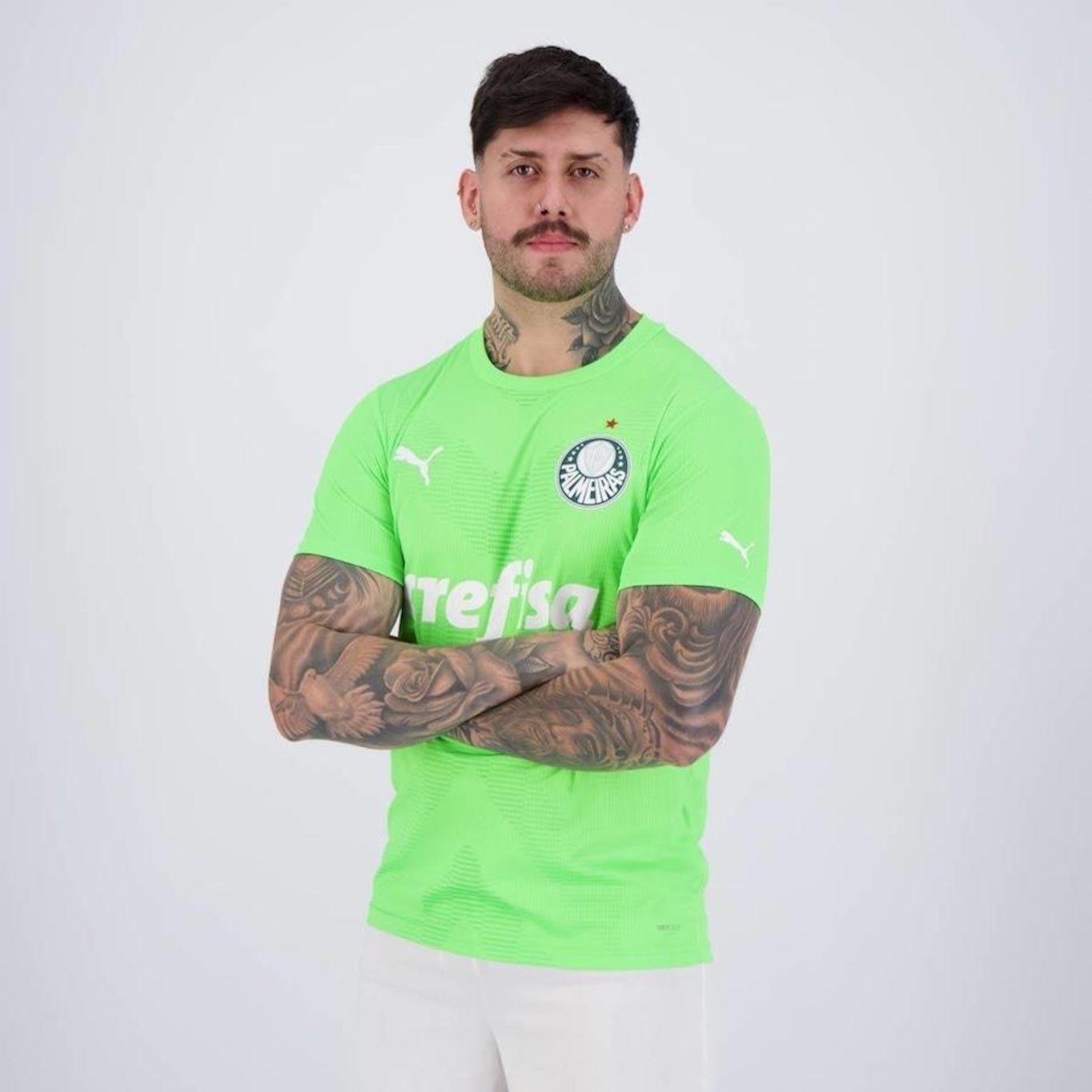 Camisa do Palmeiras Ii 2023 Puma Goleiro Jogador - Masculina - Foto 3