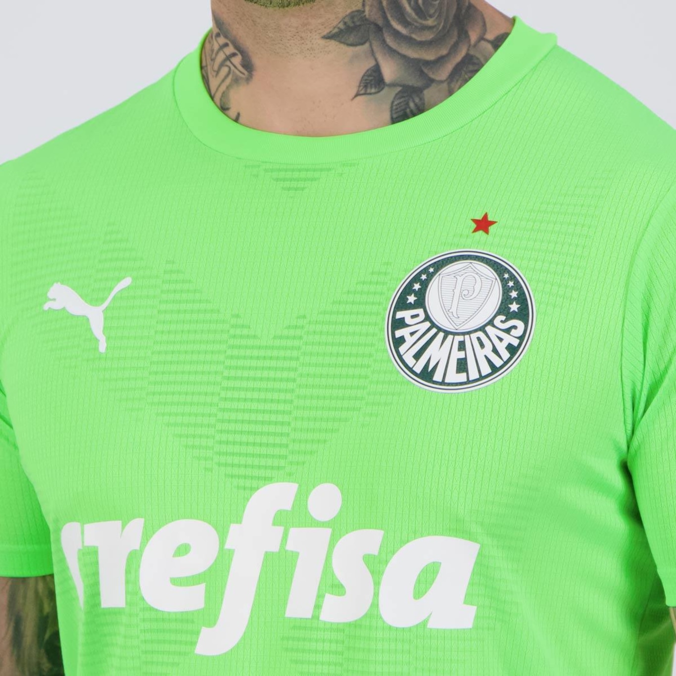 Camisa do Palmeiras Ii 2023 Puma Goleiro Jogador - Masculina - Foto 5