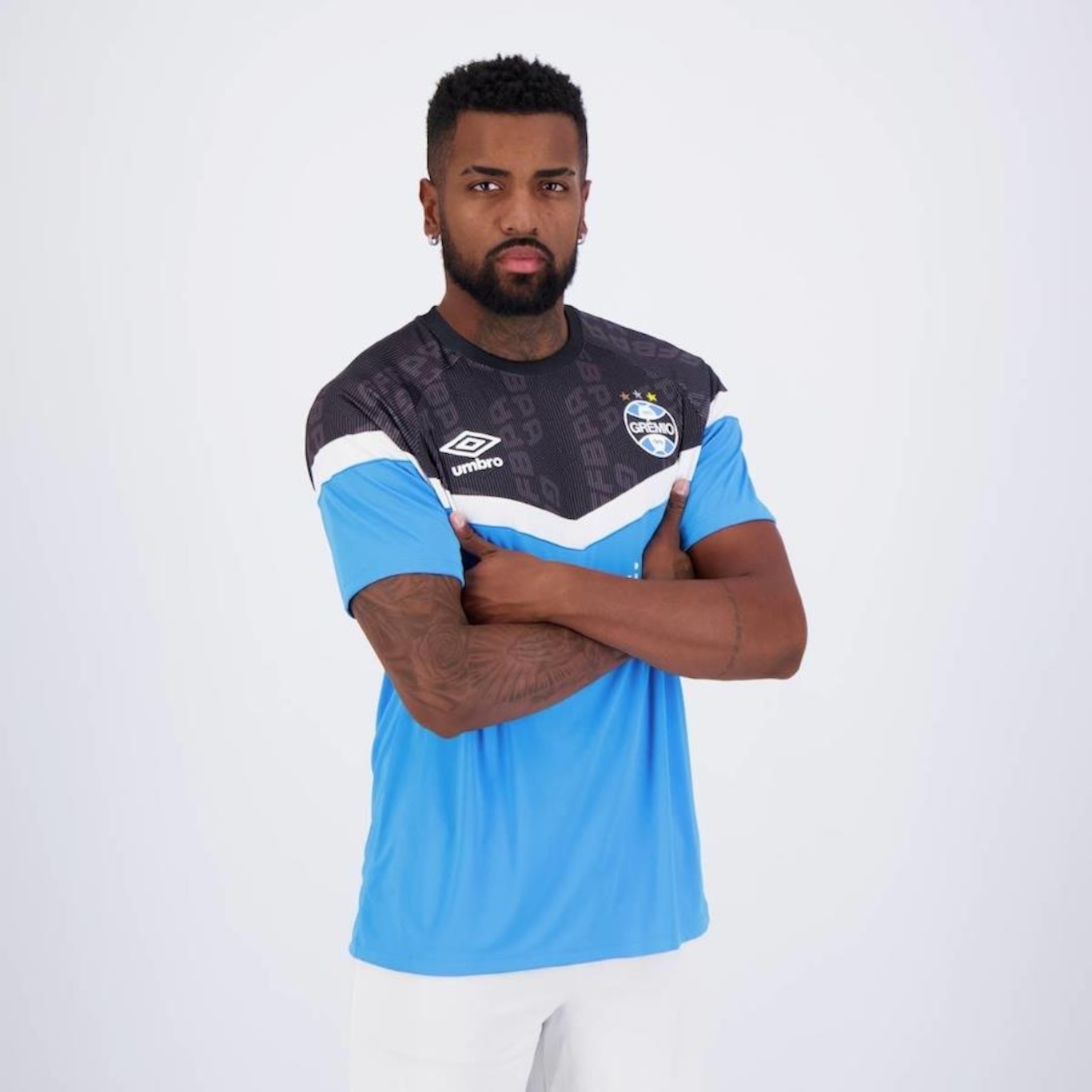 Camisa Umbro Grêmio Treino 2023 - Masculina - Foto 2