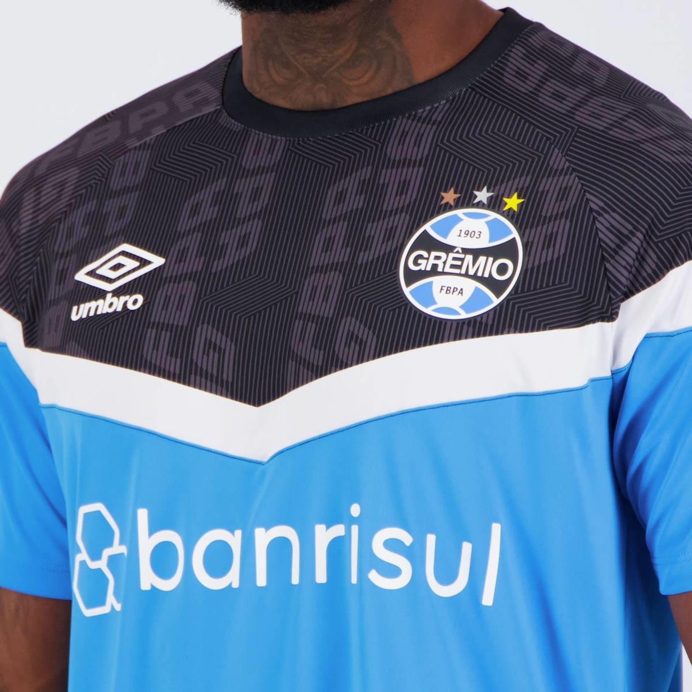 Camisa Umbro Grêmio Treino 2023 - Masculina - Foto 5