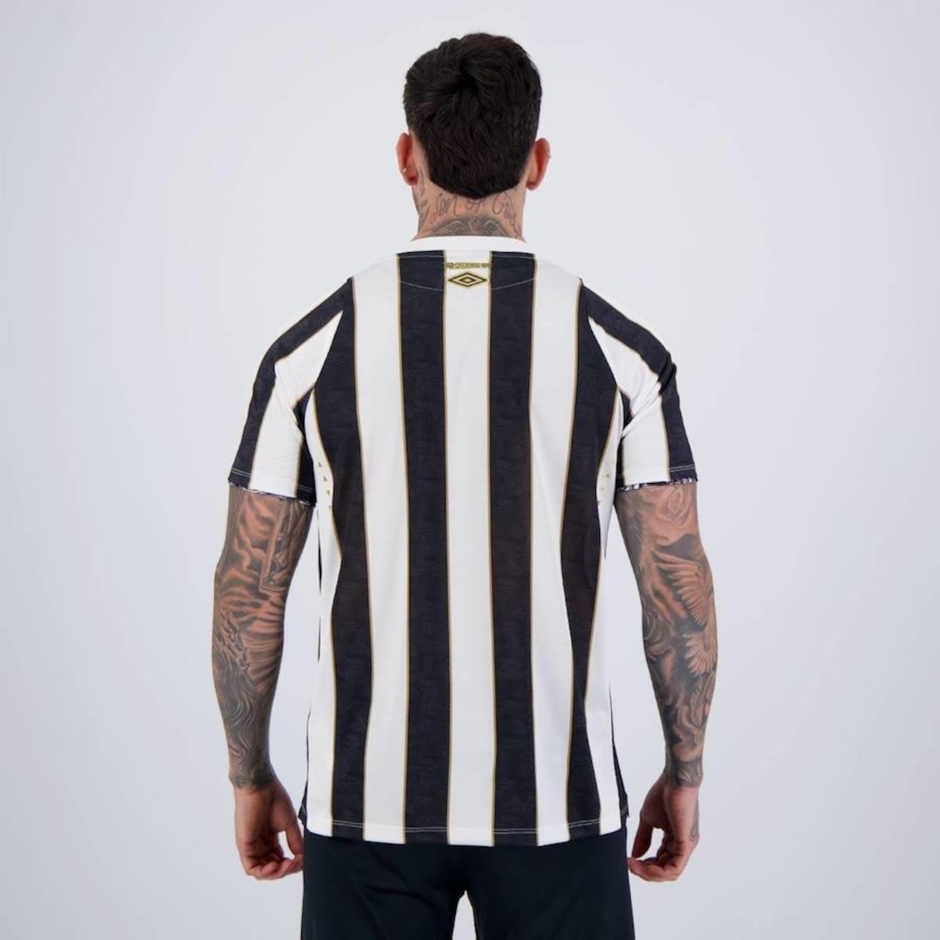 Camisa Umbro Santos Ii 2024 Jogador - Masculina - Foto 4