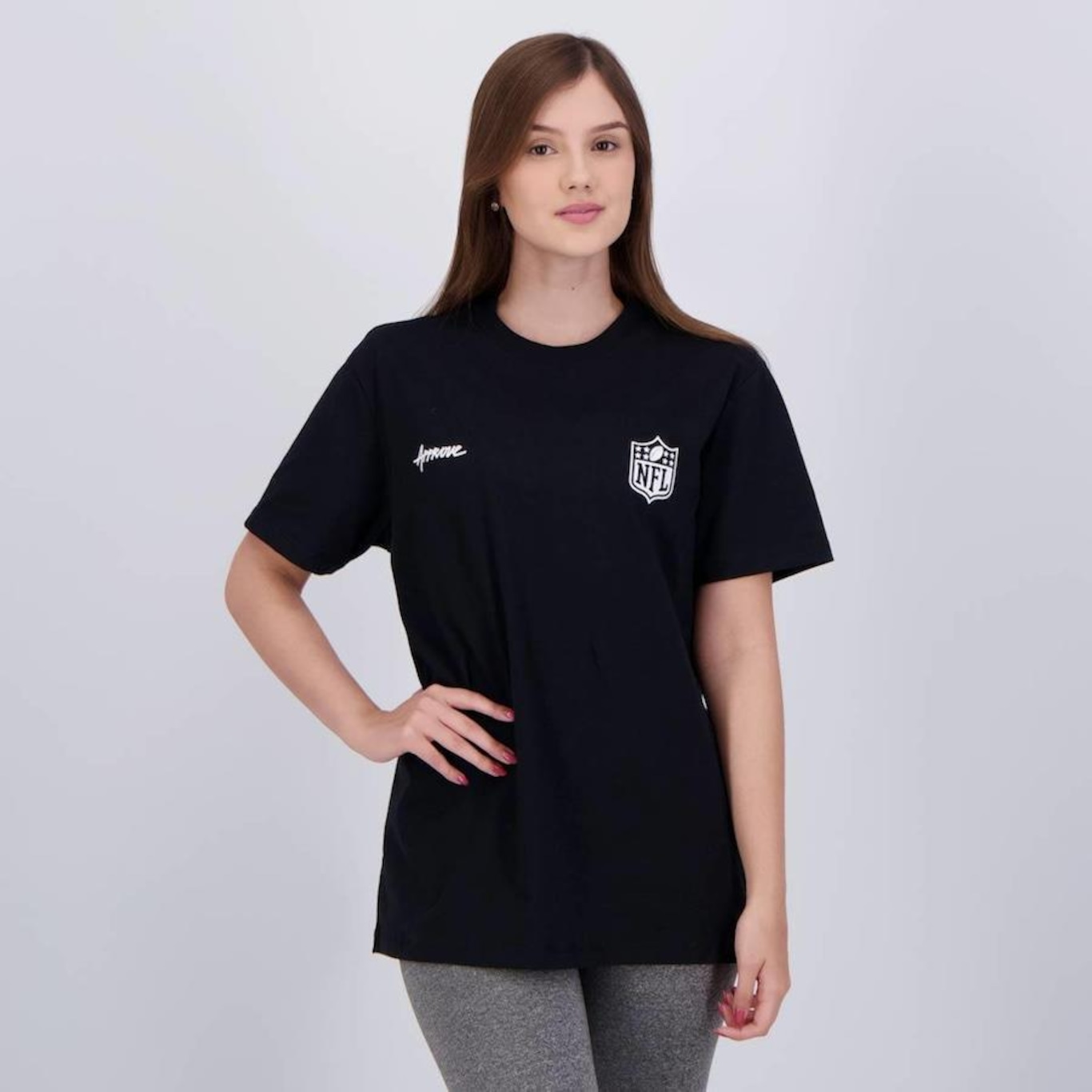 Camiseta Approve Bold Nfl - Feminina - Foto 1