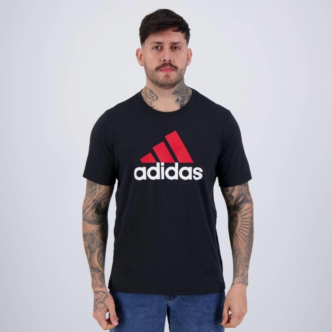 Camiseta adidas Basic Bos - Masculina - Foto 1