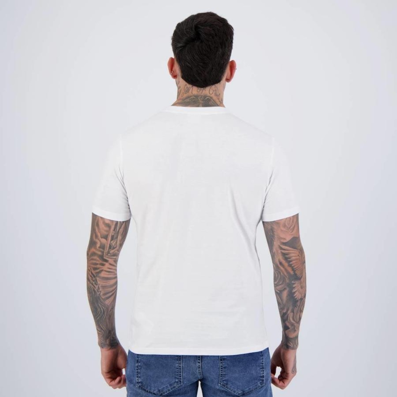 Camiseta Fila Letter Outline - Masculina - Foto 4