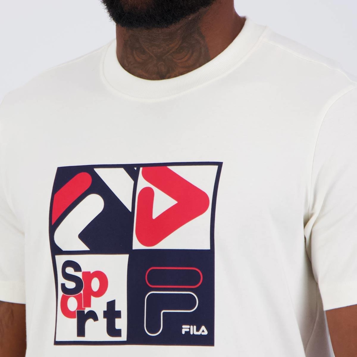 Camiseta Fila Regular Classic Sport - Masculina - Foto 5