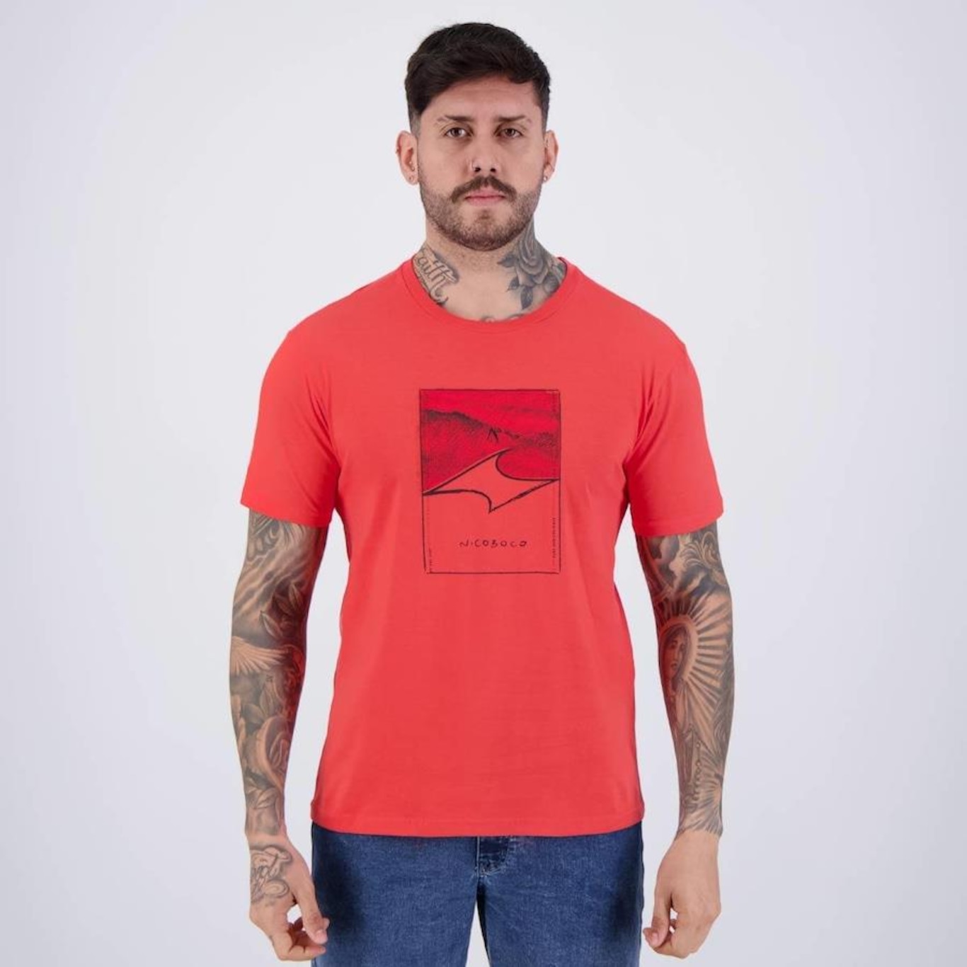 Camiseta Nicoboco Basic Jamal - Masculina - Foto 1