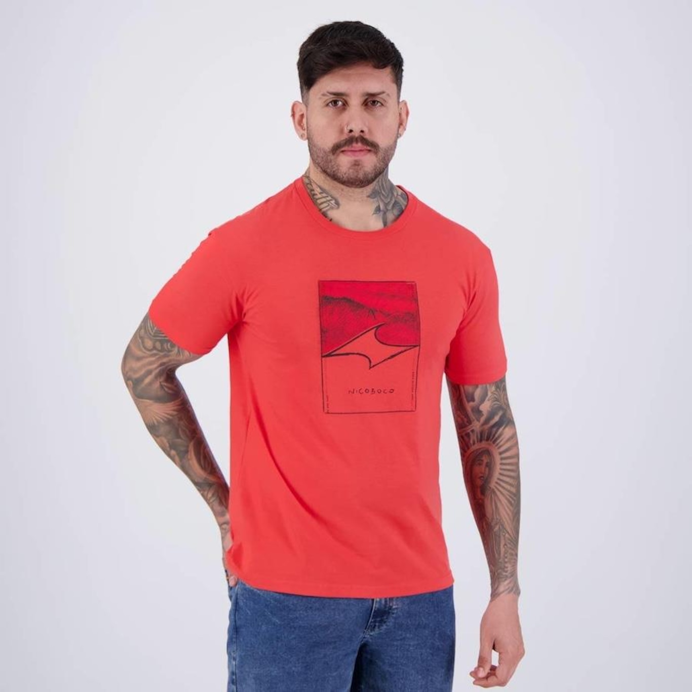 Camiseta Nicoboco Basic Jamal - Masculina - Foto 2