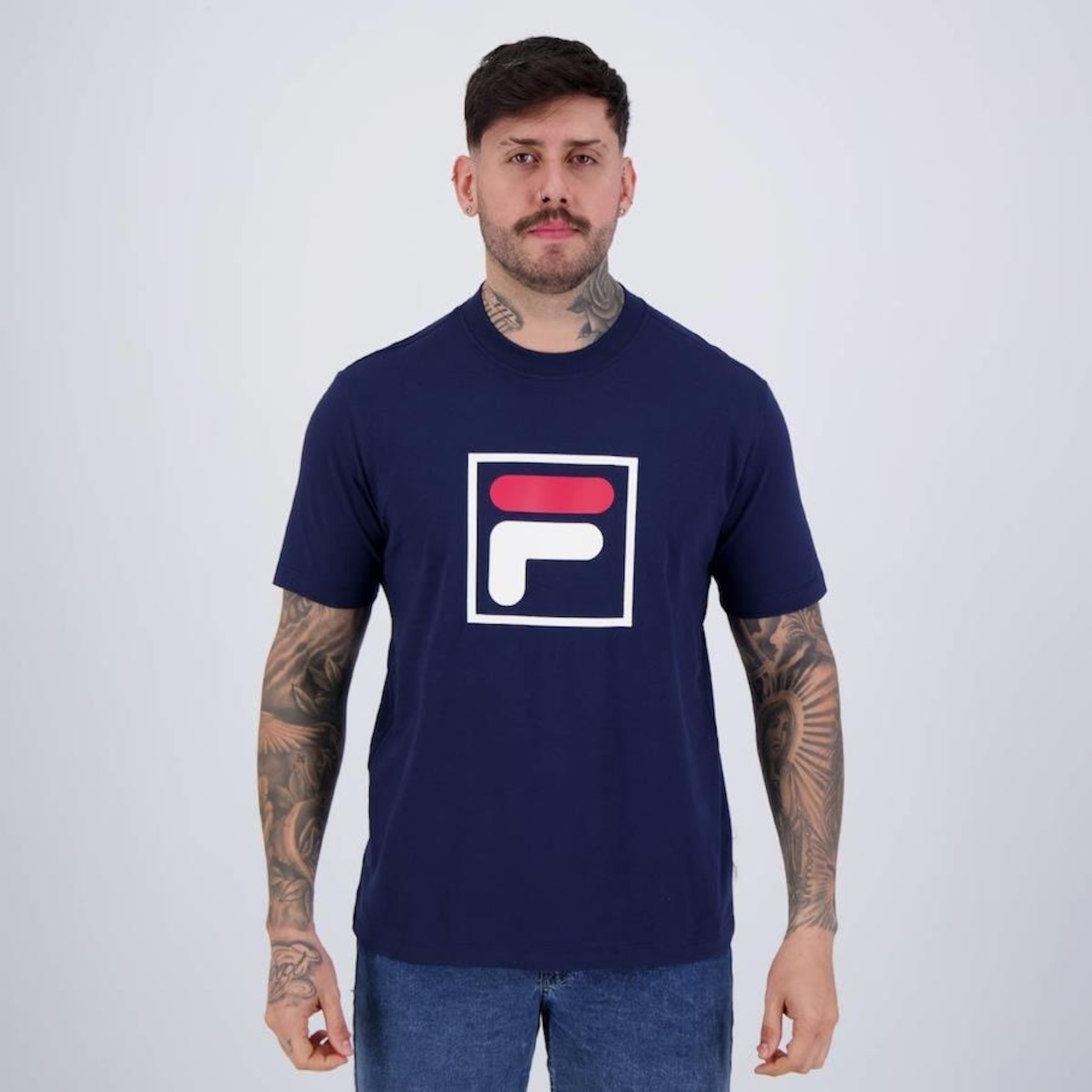 Camiseta Fila Dna F-Box - Masculina - Foto 1