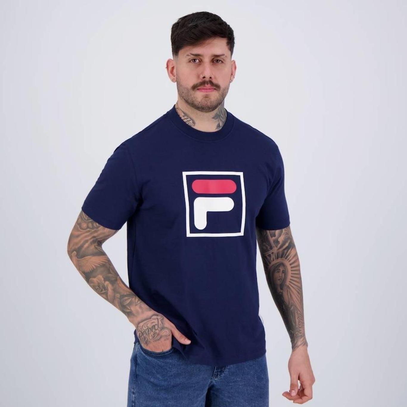 Camiseta Fila Dna F-Box - Masculina - Foto 2