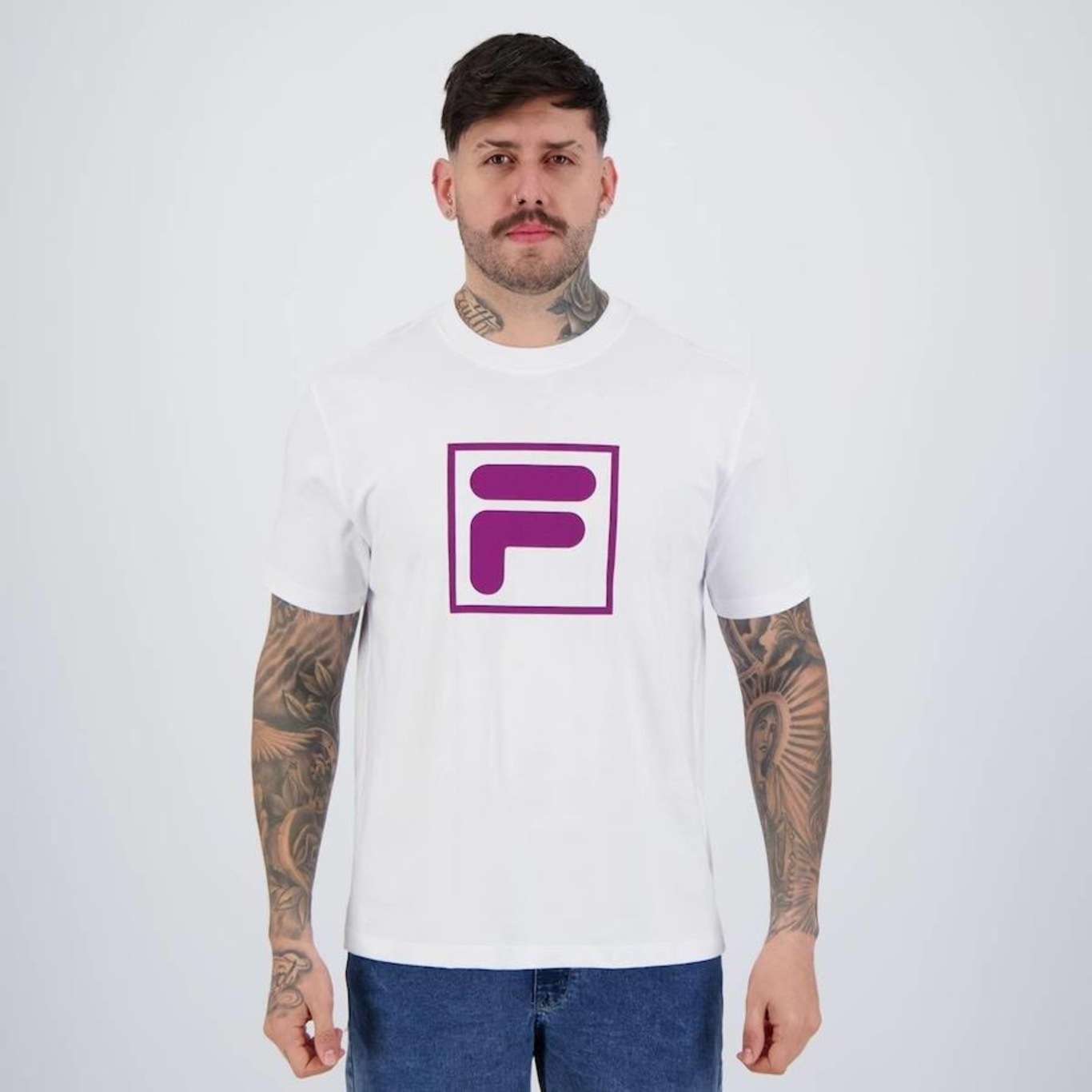 Camiseta Fila Dna F-Box - Masculina - Foto 1