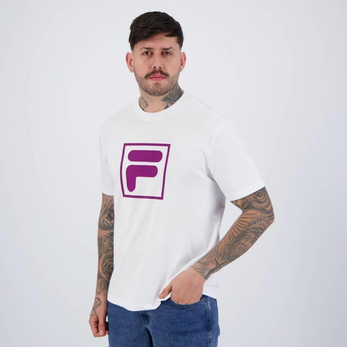 Camiseta Fila Dna F-Box - Masculina - Foto 3