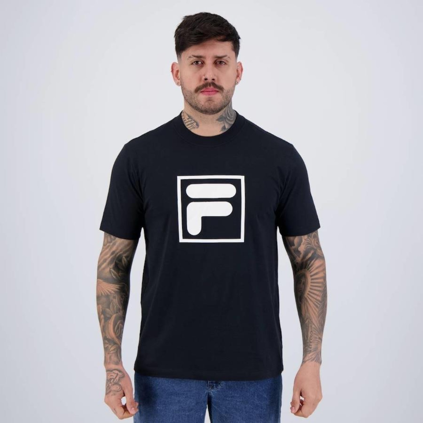 Camiseta Fila Dna F-Box - Masculina - Foto 1