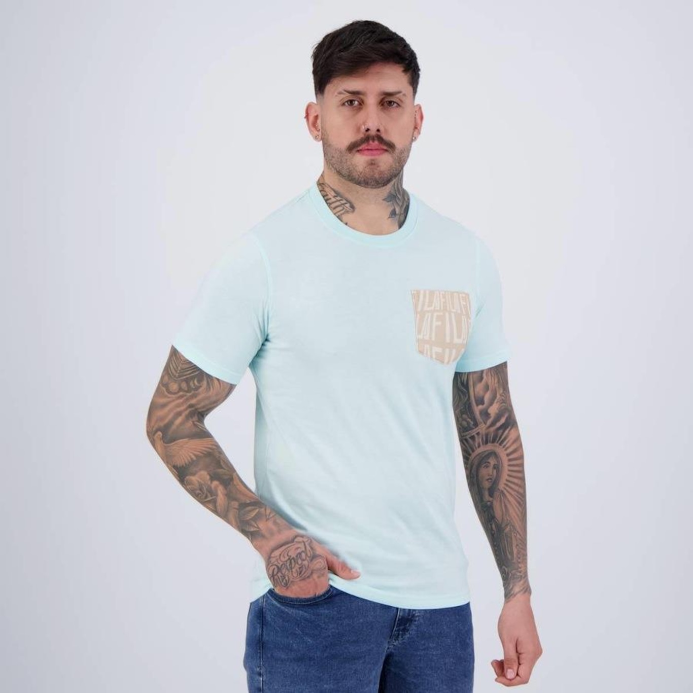 Camiseta Fila Dolce Vita - Masculina - Foto 2