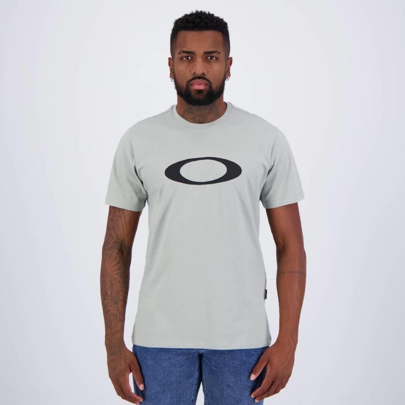 Camiseta Oakley O-Ellipse - Masculina - Foto 1