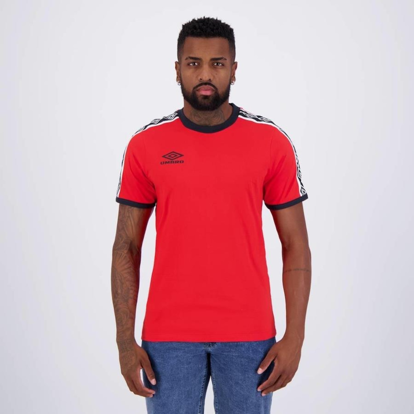 Camiseta Umbro Traditional Club - Masculina - Foto 1