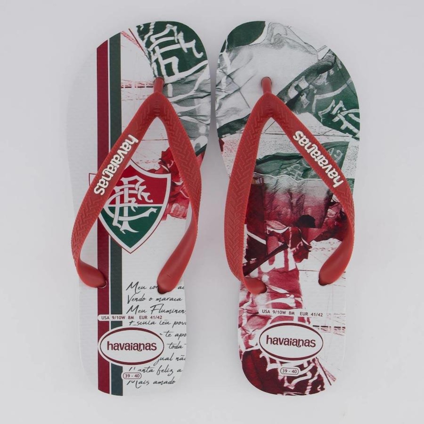 Chinelo Havaianas Fluminense - Unissex - Foto 1