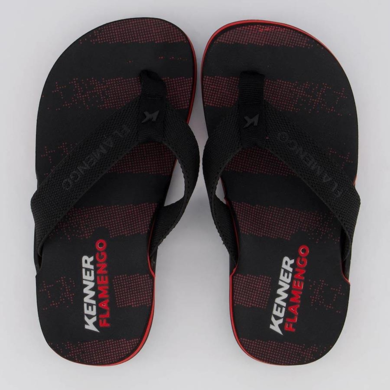 Chinelo Kenner Flamengo Nk6 Pro - Infantil - Foto 1