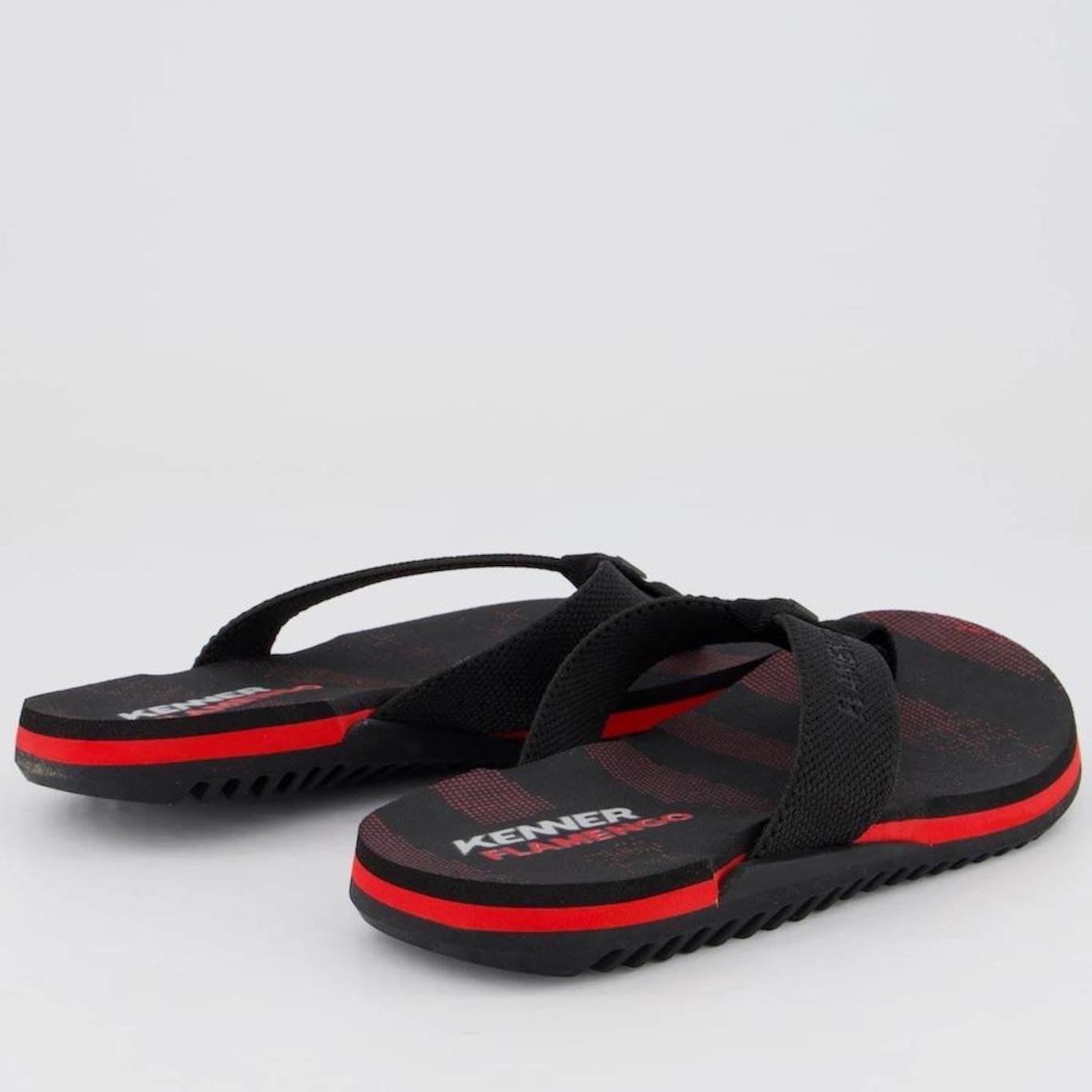 Chinelo Kenner Flamengo Nk6 Pro - Infantil - Foto 4