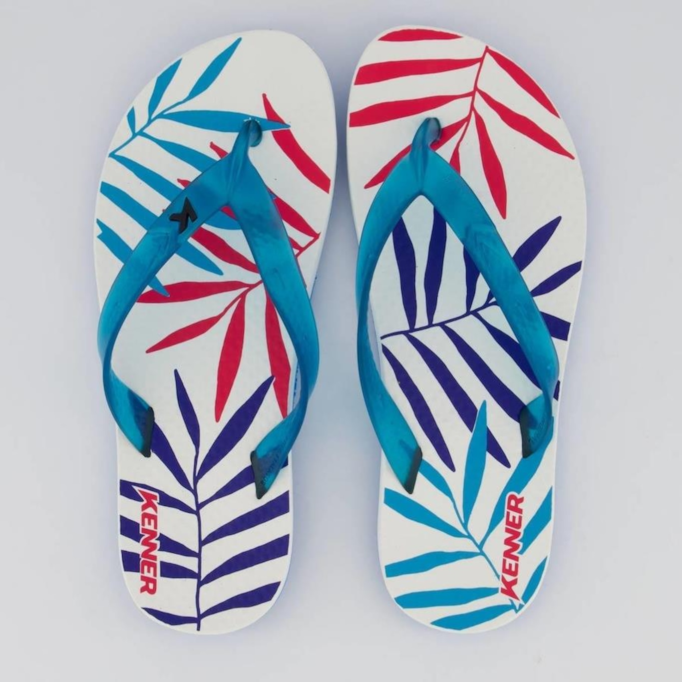 Chinelo Kenner Summer Leaves - Unissex - Foto 1