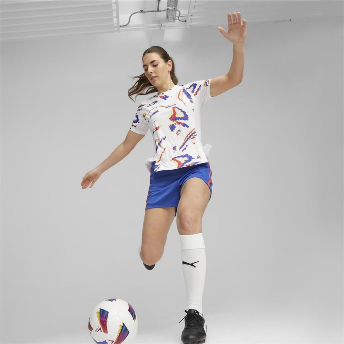 Shorts Puma Individualblaze Football - Feminino - Foto 2