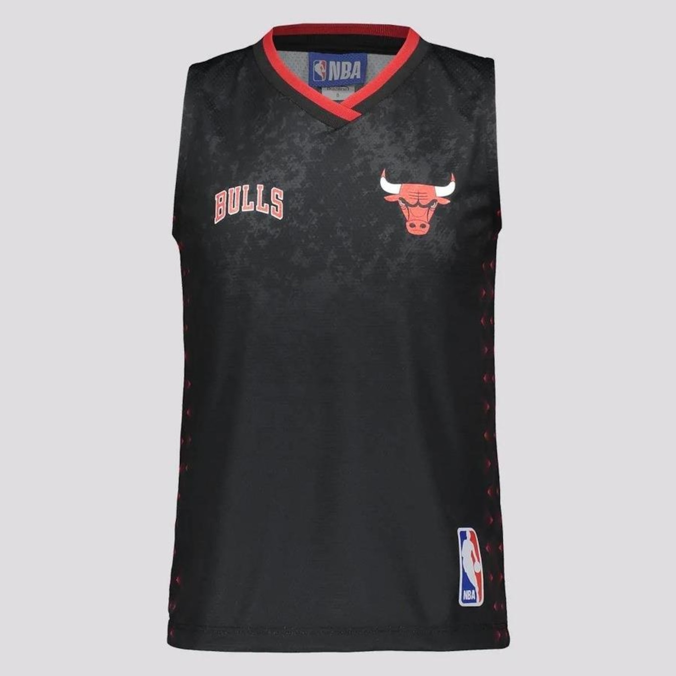 Kit Nba Blusão e Regata Chicago Bulls - Infantil - Foto 4