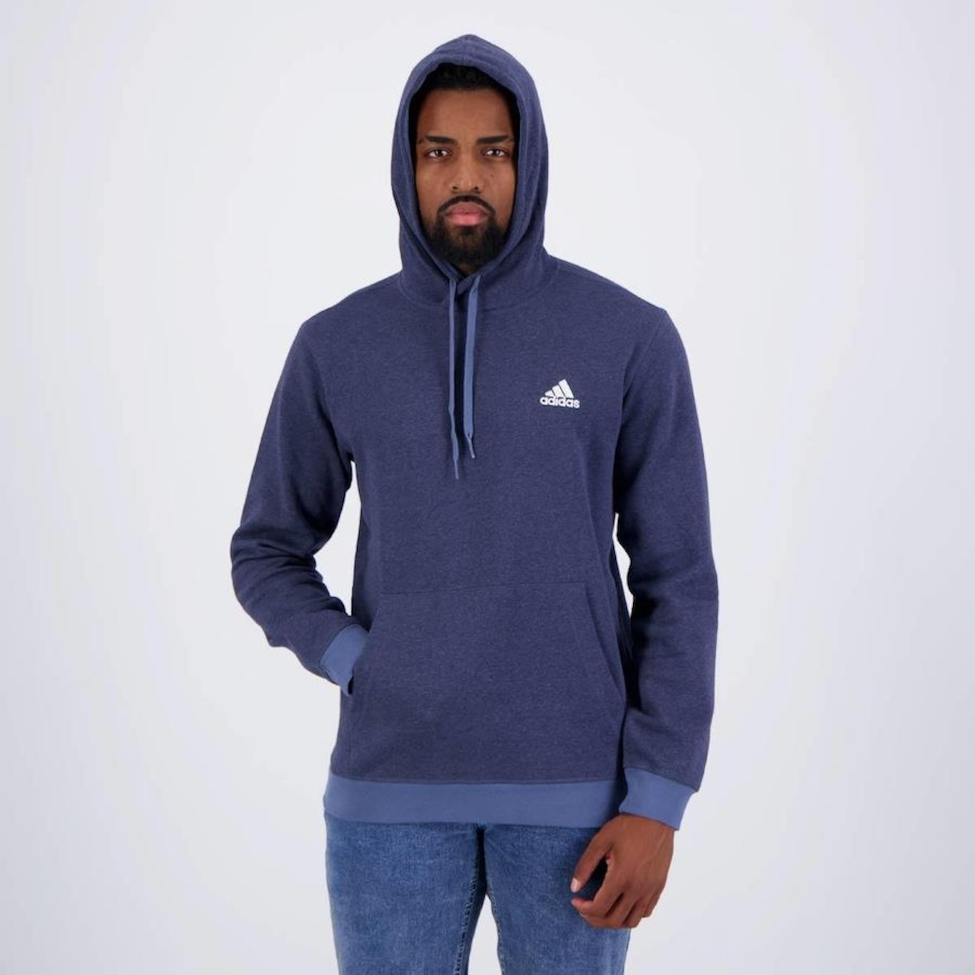 Blusão de Moletom com Capuz adidas Mel Hd - Masculino - Foto 3