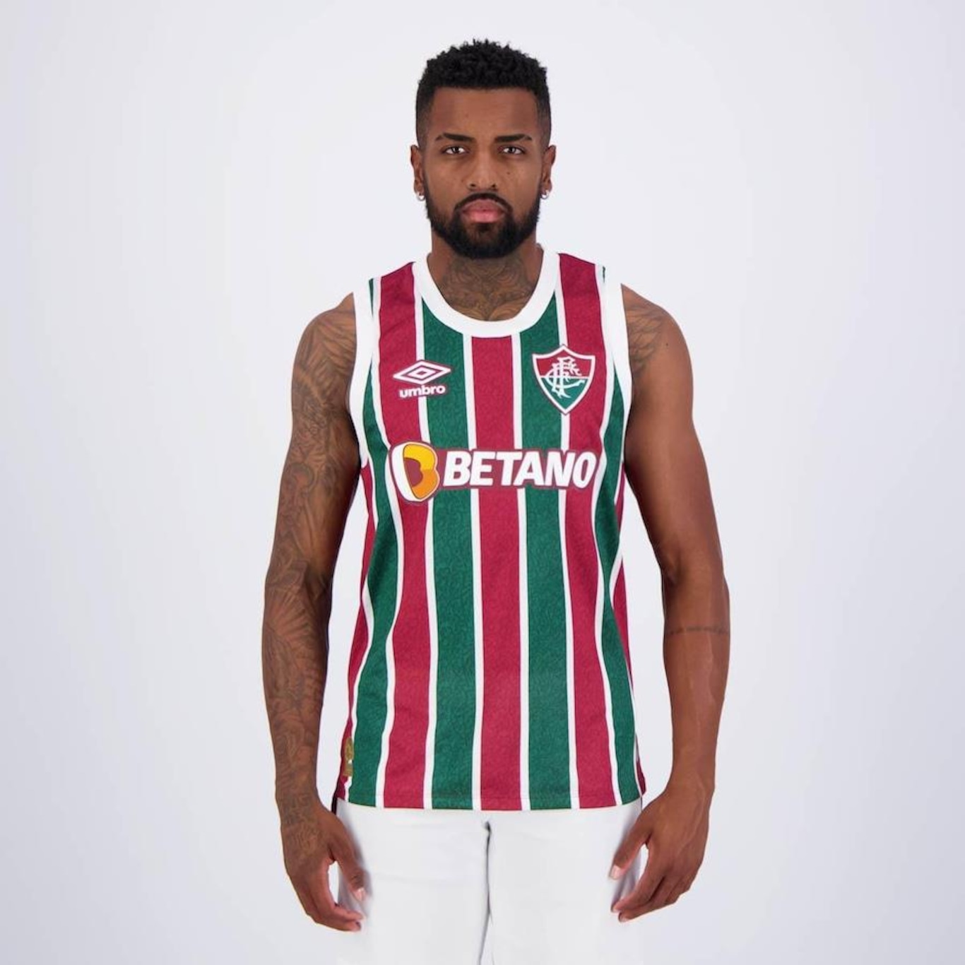 Camiseta Regata do Fluminense I 2024 Umbro FC Basquete - Masculino - Foto 1