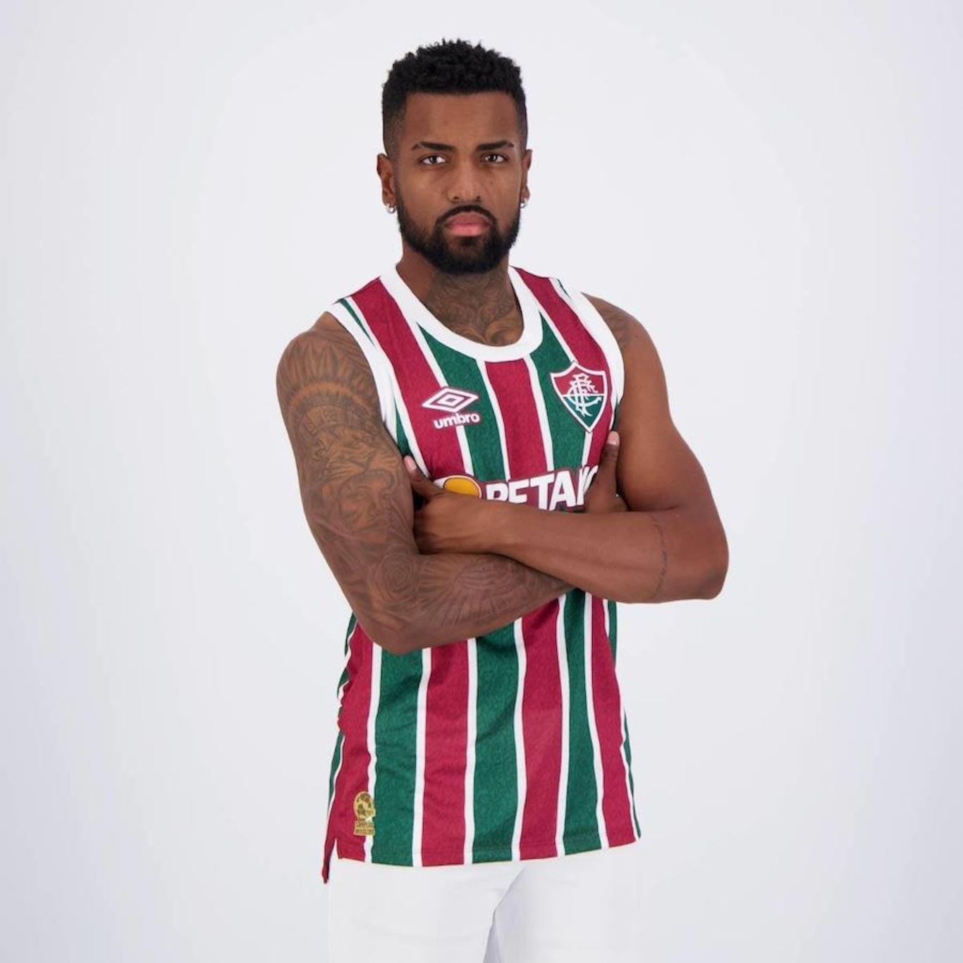 Camiseta Regata do Fluminense I 2024 Umbro FC Basquete - Masculino - Foto 2