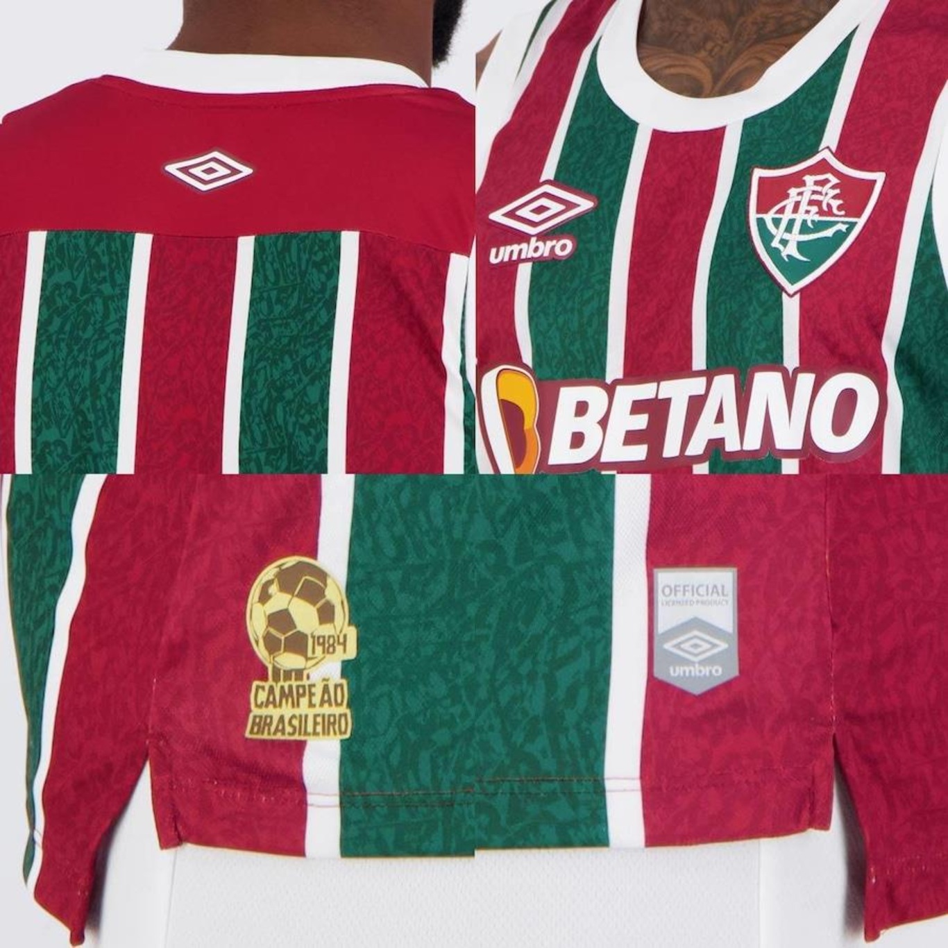 Camiseta Regata do Fluminense I 2024 Umbro FC Basquete - Masculino - Foto 5