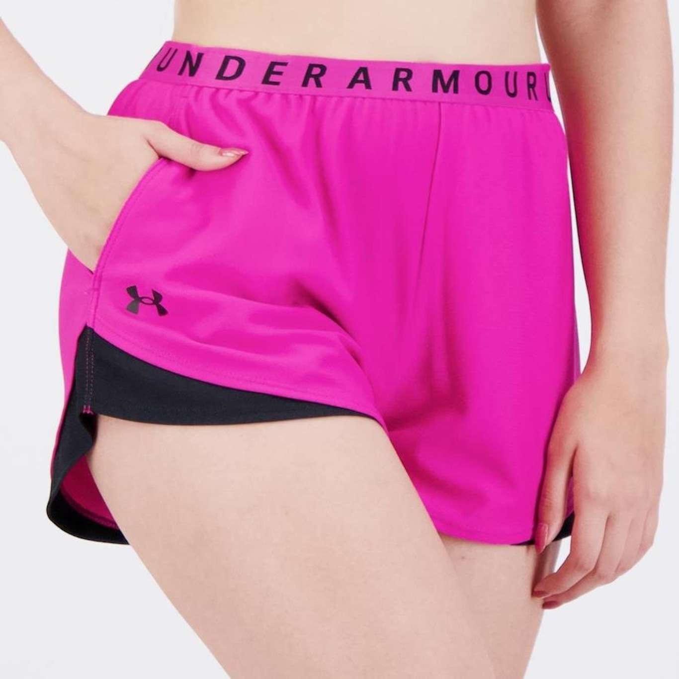 Shorts Under Armour Play Up 3.0 - Feminino - Foto 2