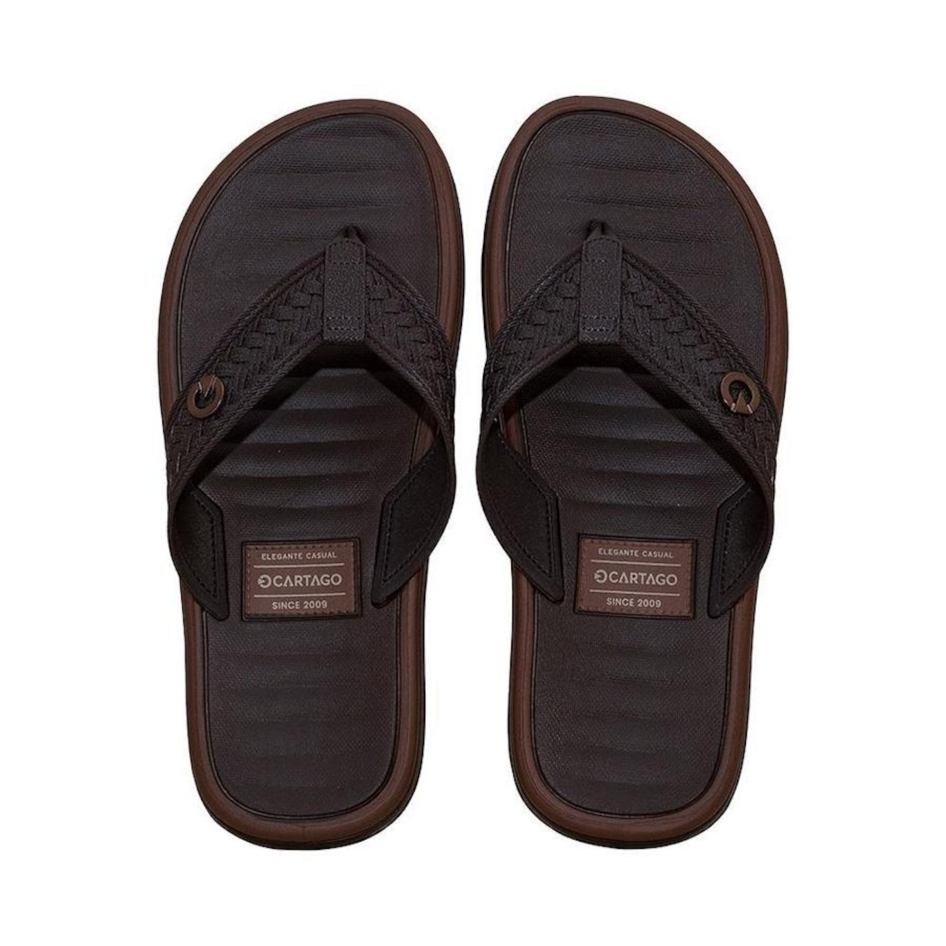 Chinelo Cartago Elegante Casual - Masculino - Foto 4