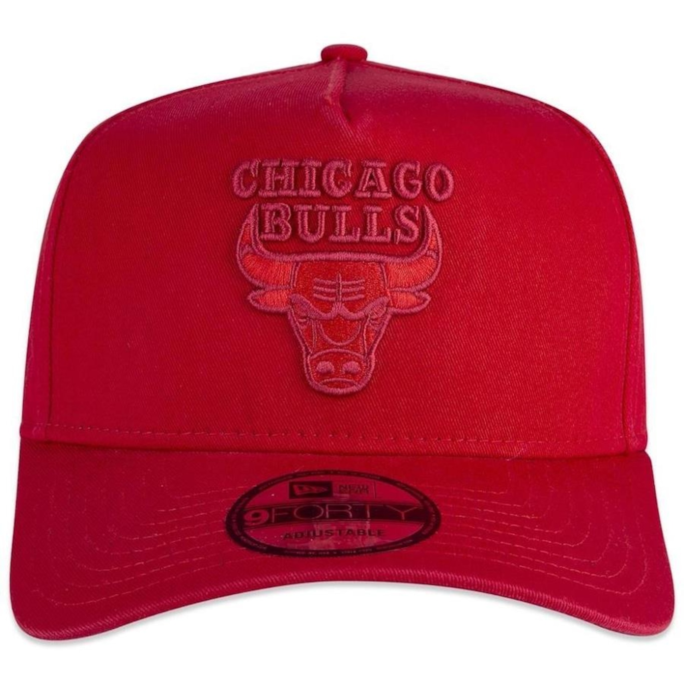 Boné Aba Curva New Era 940 A-Frame Chicago Bulls Core Essentials Style - Snapback - Adulto - Foto 3