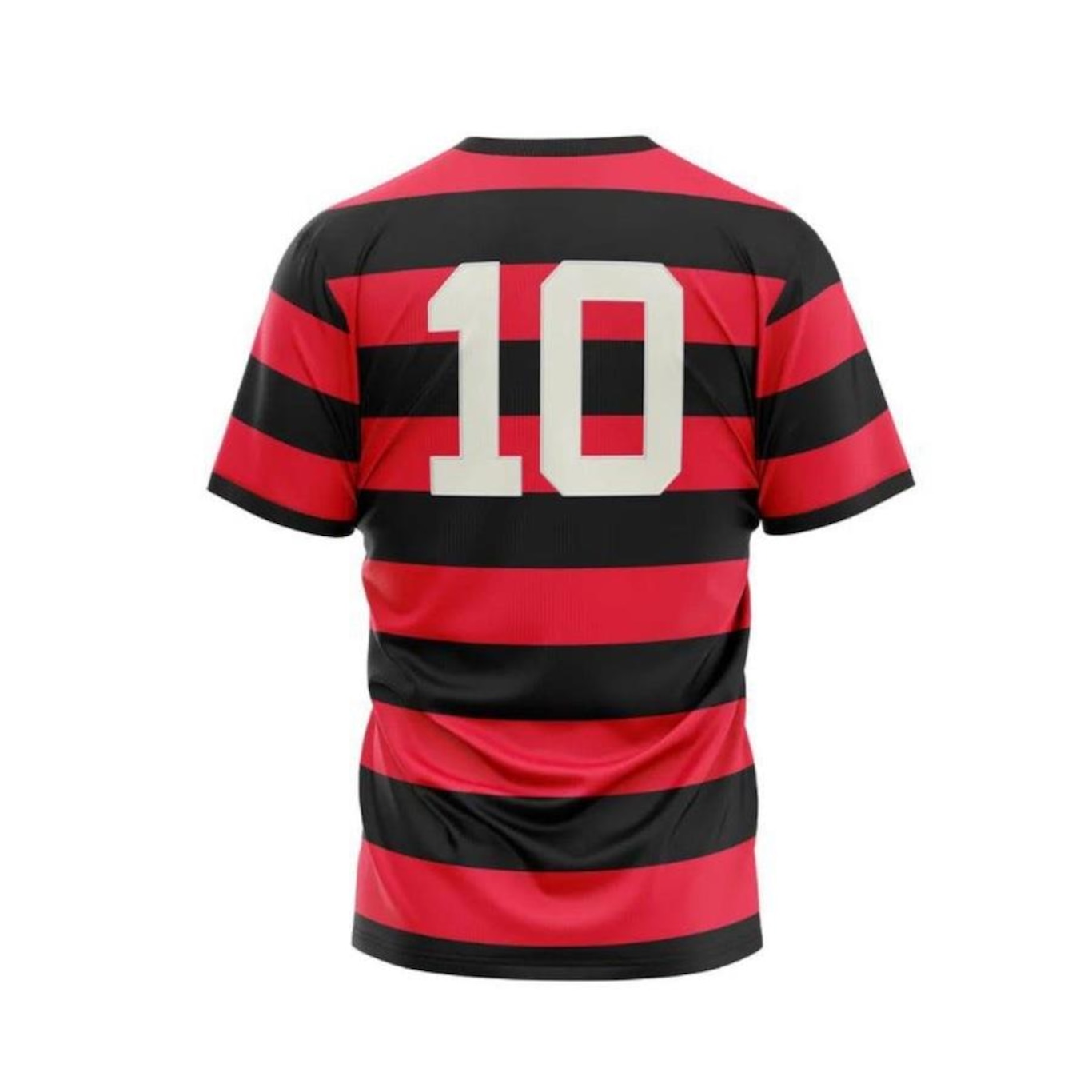 Camisa do Flamengo Braziline Flatri Zico Retro Oficial Licenciada - Unissex - Foto 2