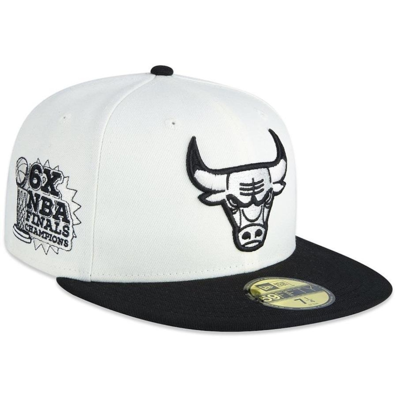 Boné Aba Reta New Era 5950 Chicago Bulls Core - Fechado - Adulto - Foto 4