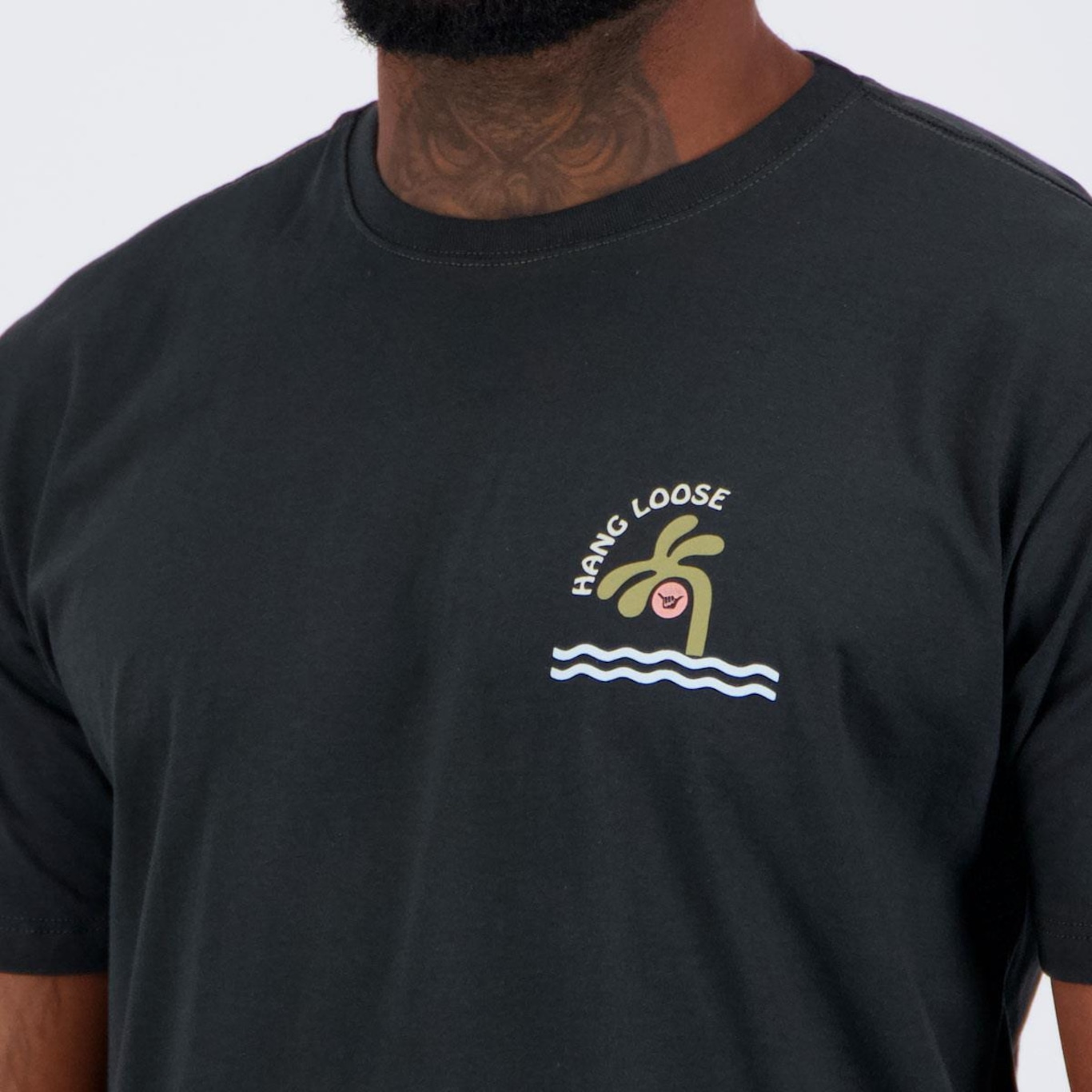 Camiseta Hang Loose Palms - Masculina - Foto 5