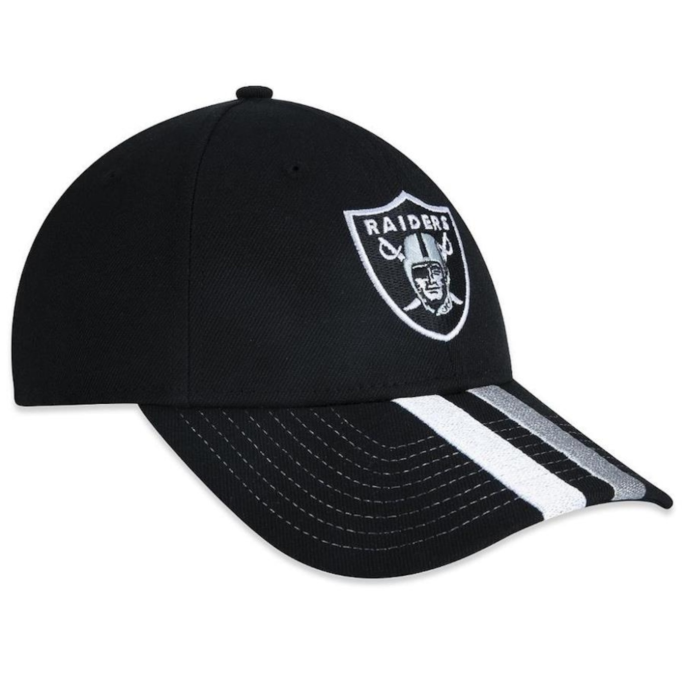 Boné Aba Curva New Era 940 Las Vegas Raiders Core - Snapback - adulto - Foto 4