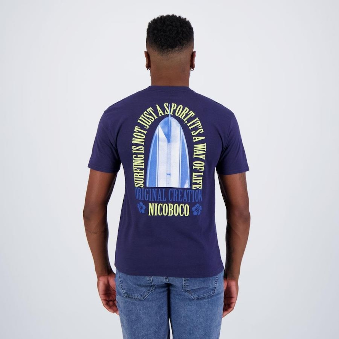 Camiseta Nicoboco Namikaze - Masculina - Foto 4