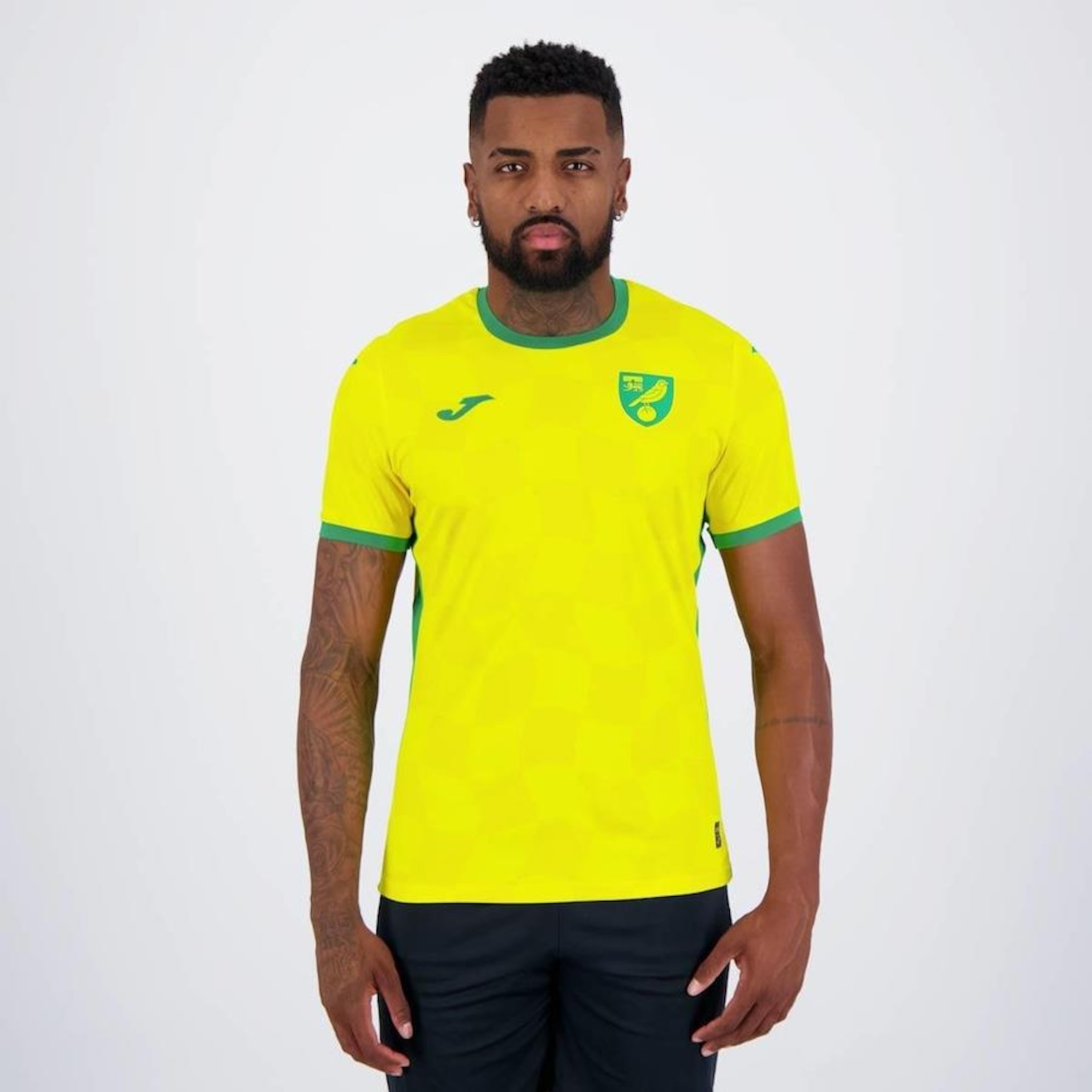 Camisa Norwich City 2025 Joma Home - Masculina - Foto 1