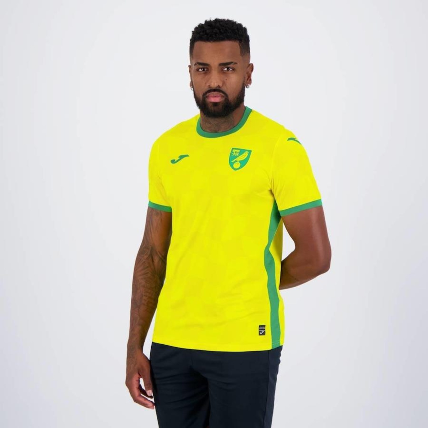 Camisa Norwich City 2025 Joma Home - Masculina - Foto 3