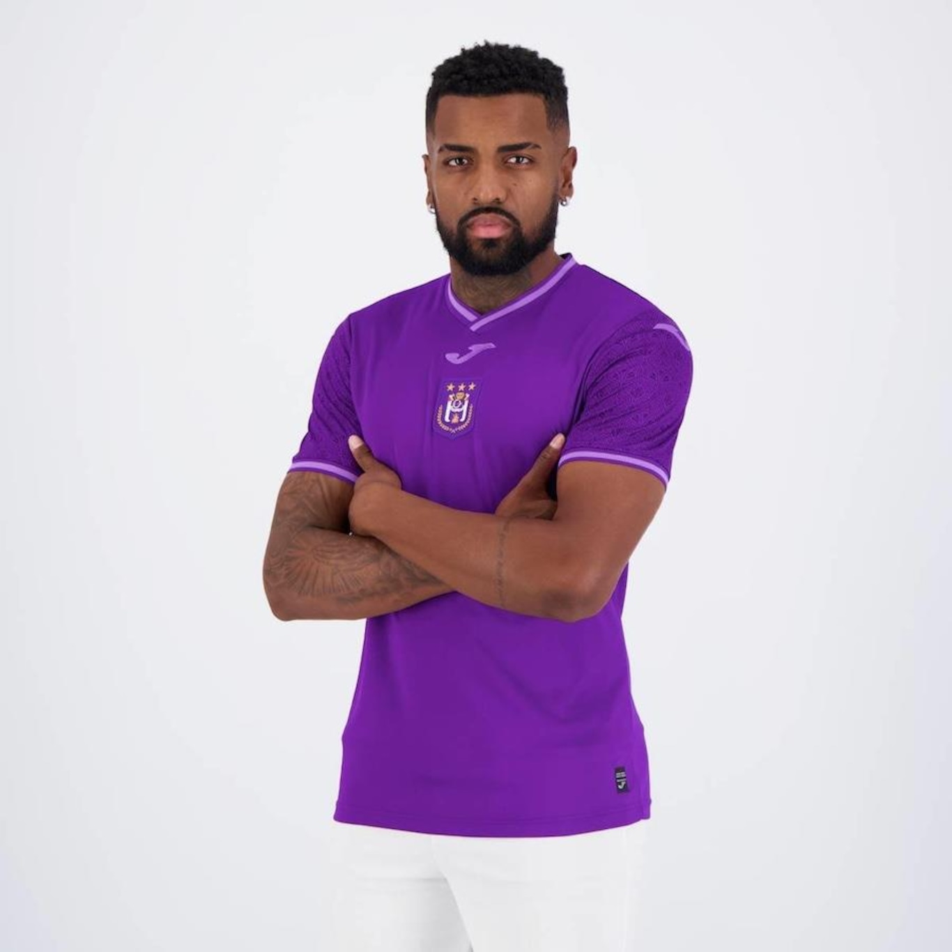 Camisa Anderlecht 2025 Joma Home - Masculina - Foto 3