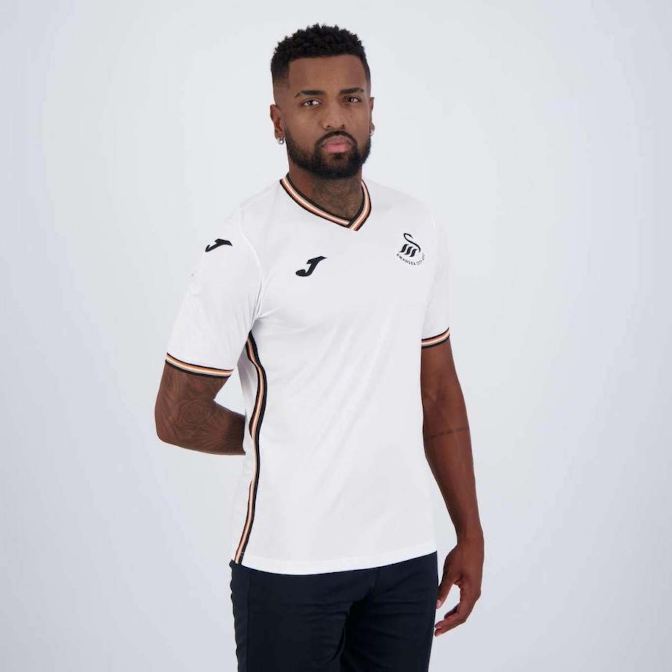 Camisa Swansea 2025 Joma Home - Masculina - Foto 2