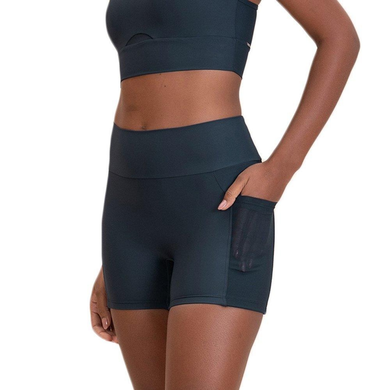 Shorts Live Strong Hydefit Adaptiv Feminino - Foto 1