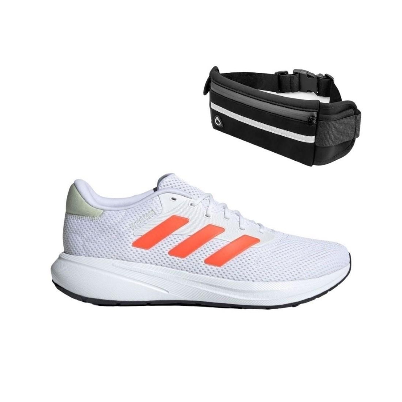 Kit Tênis adidas Response Runner - Unissex + Pochete de Corrida - Foto 1