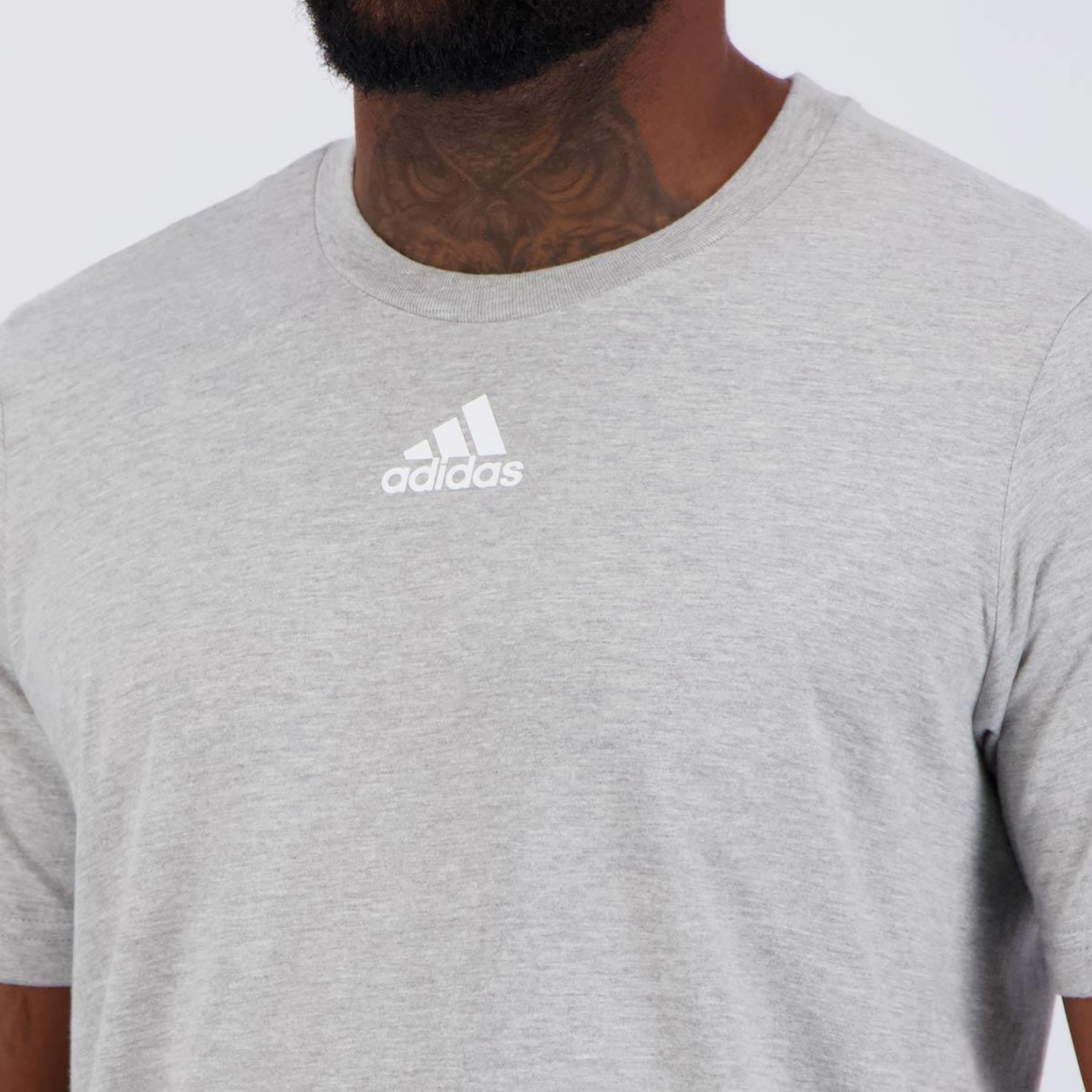 Camiseta adidas Small Logo - Masculina - Foto 5